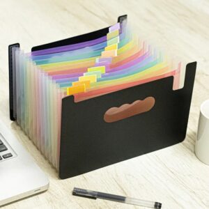 A5 12 Grids Multi Layer Storage File  Bag